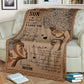Africa To My Son African American Flannel Blanket For Living Room And Bedroom Styling