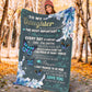 Mental Health Awareness Daughter Gift Flannel Blanket For Bed Sofa And Reading Nook Decor