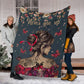 Breast Cancer Breast Cancer Strength And Hope Awareness Flannel Blanket For Bedroom Couch And Daily Comfort