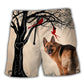 6 / Adults / S German Shepherd My Cool Dog Various Style - Beach Short - Owls Matrix LTD