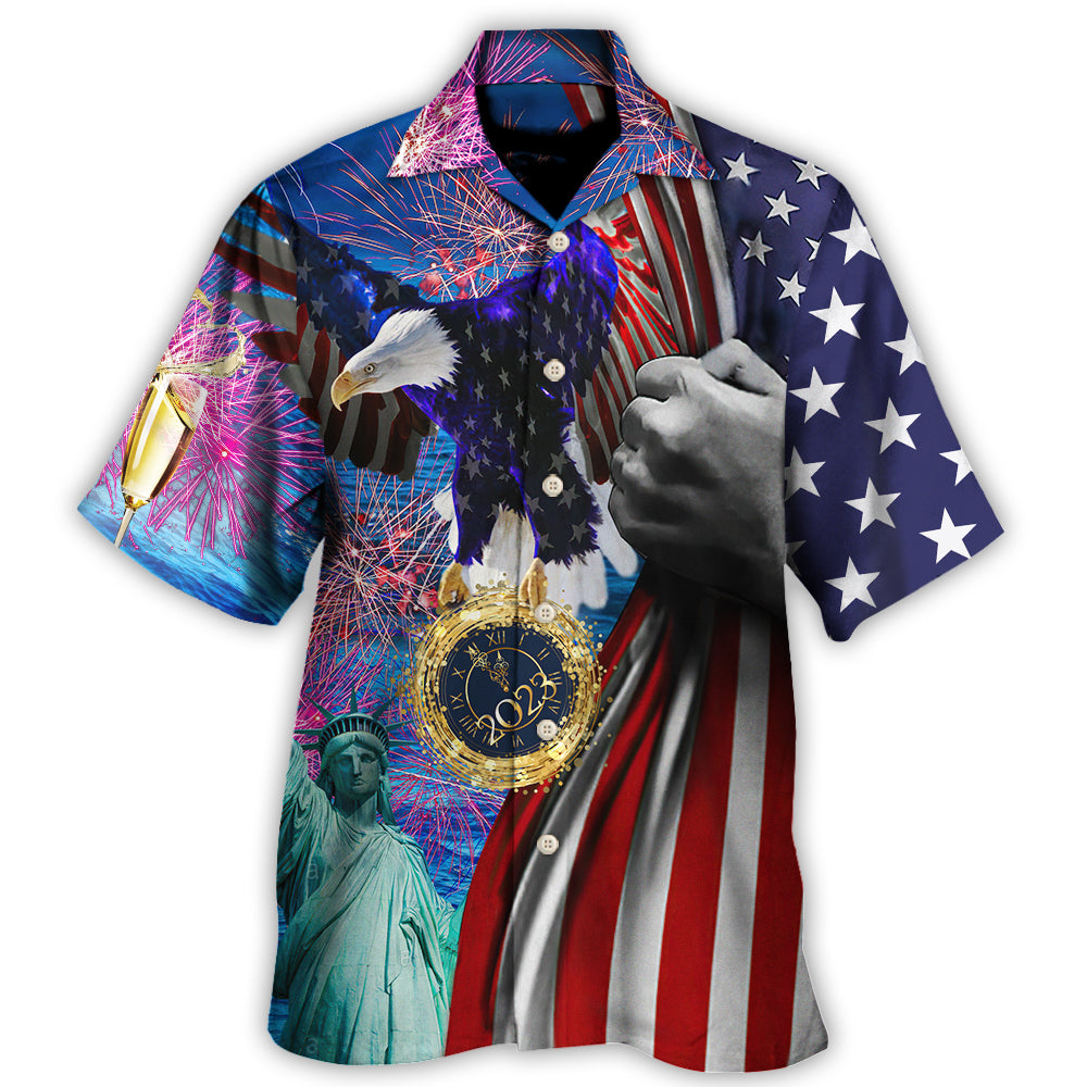America New Year New Beginnings Limited Edition – Hawaiian Shirt