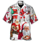 Christmas Santa Story Funny Holiday Art – Hawaiian Shirt