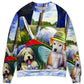 Funny Golf Dog Lover Art Style – Sweater - Ugly Christmas Sweater