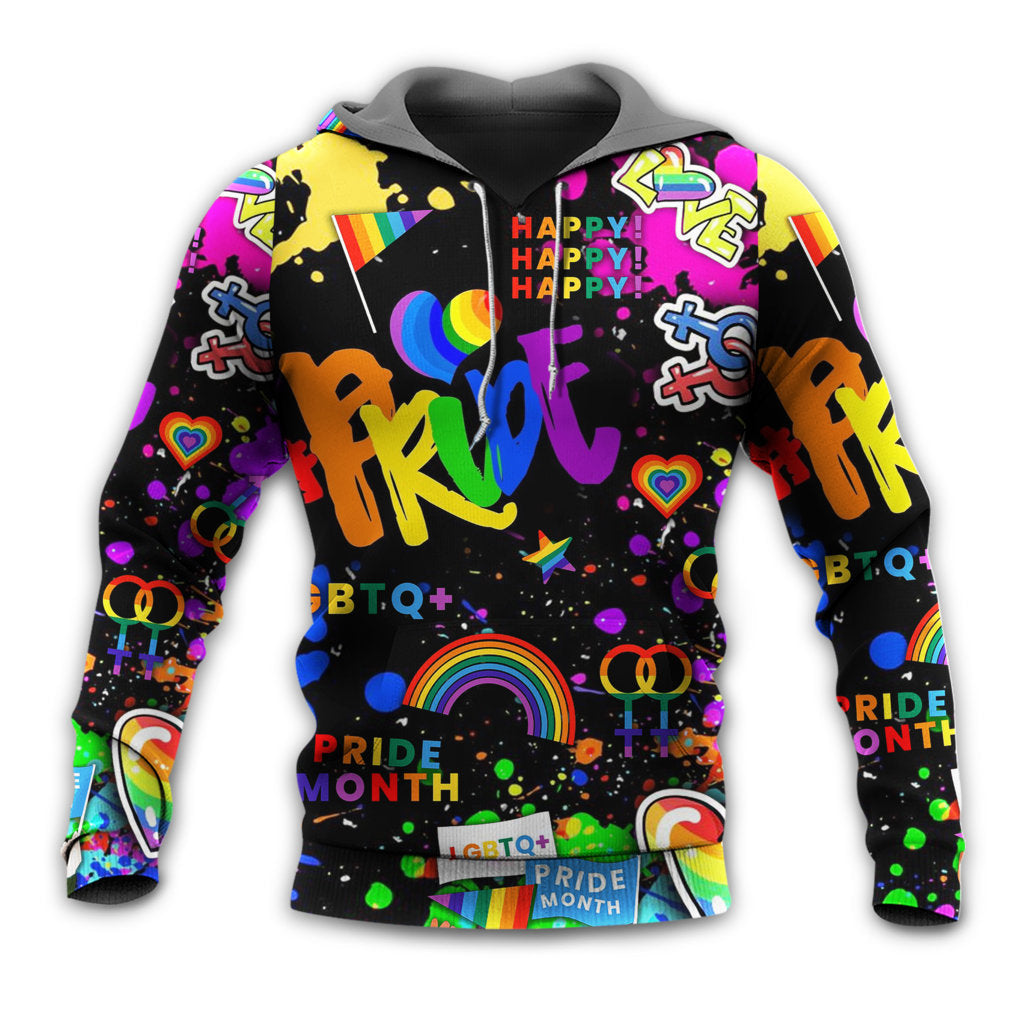 Pride Colorful Unity Style - Hoodie