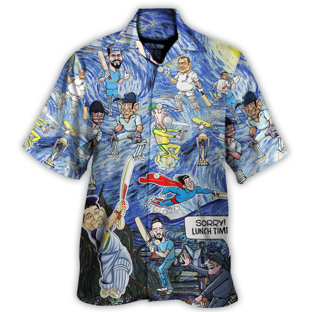 Cricket Sport Funny Play Amazing Style - Hawaiian Shirt