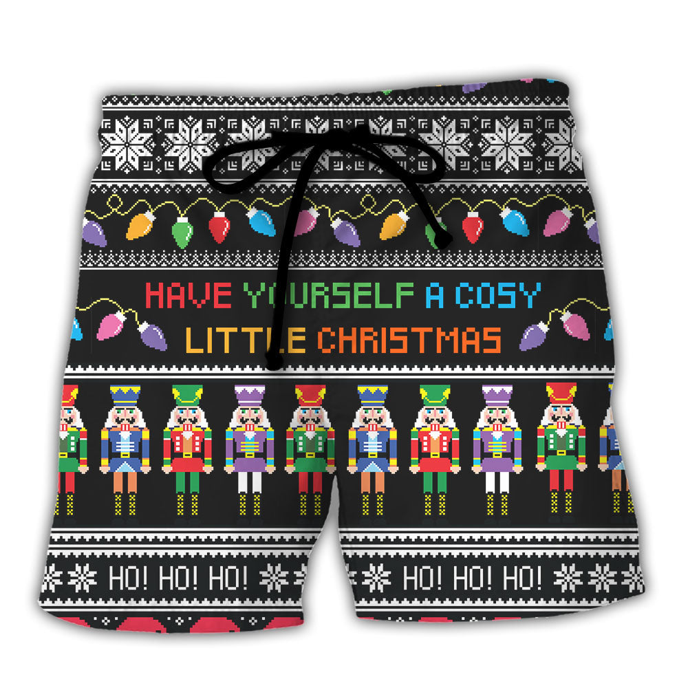Christmas Cozy Festive Holiday Message – Beach Short