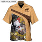 Old Rooster And Cute Chick Farm Personalized - Hawaiian Shirt