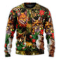 Christmas Foxmas Merry Holiday – Sweater - Ugly Christmas Sweater