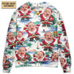 Christmas Santa Summer Beach Custom Style – Sweater - Ugly Christmas Sweater