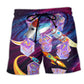 D20 Galaxy Space Journey Art – Beach Short