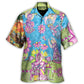 Breast Cancer Courage Angel With Pink Ribbon - Hawaiian Shirt
