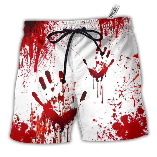 Beach Short / Adults / S Halloween Clown They'll Never Find You - Beach Short - Owls Matrix LTD