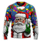 Hippie Santa Claus Christmas Style – Sweater - Ugly Christmas Sweater