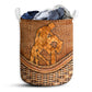 S: 17.72”x13.78” (45x35 cm) Bachata dance rattan teaxture - Laundry basket - Owls Matrix LTD