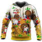 Christmas Santa Beer Cheerful Style - Hoodie