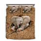 Elephant Baby Gift Bedding Cover For Cozy Bedroom Decor
