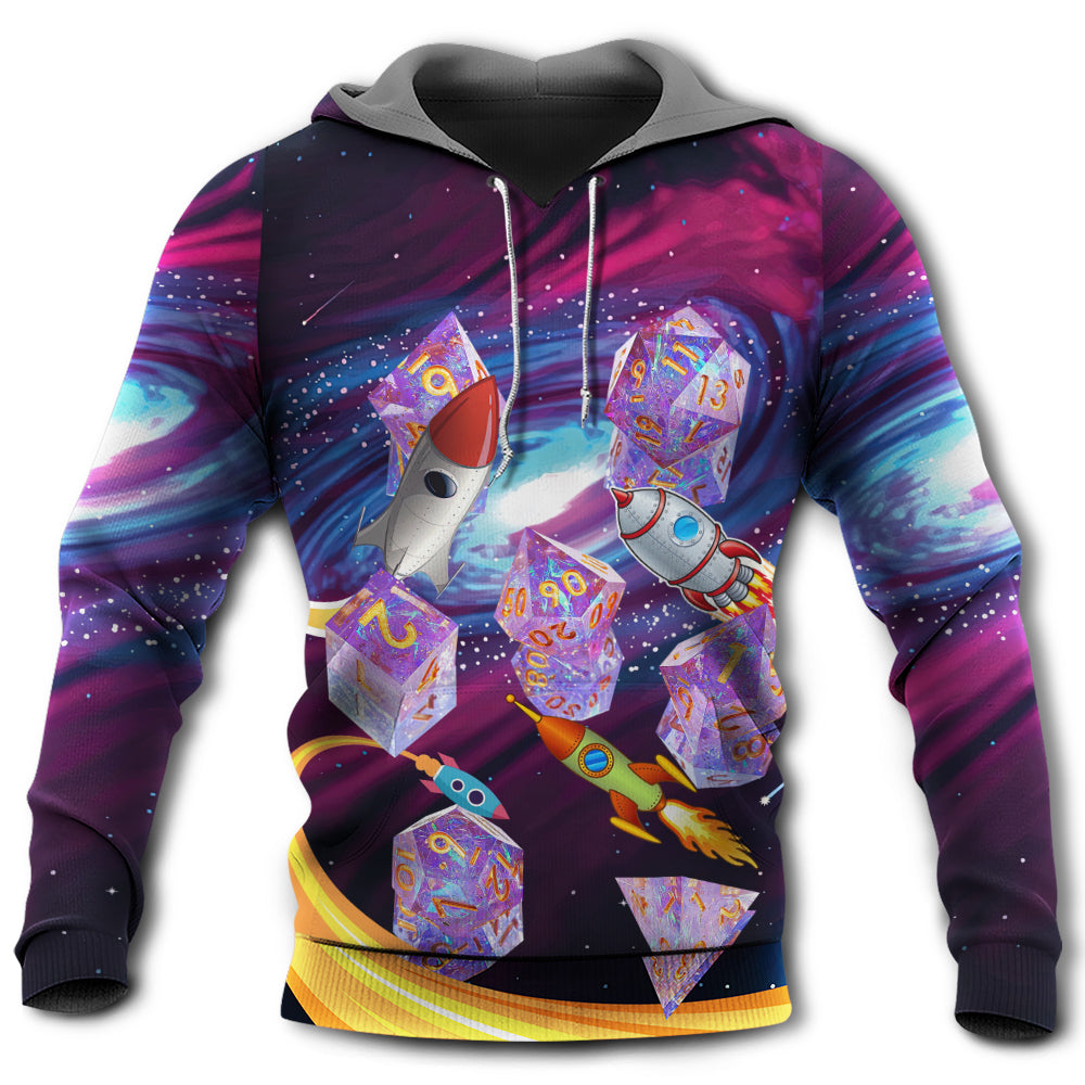 Galaxy Dice Space Adventure Theme - Hoodie