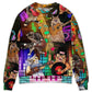 Lovely Cat Rocker Music Style – Sweater - Ugly Christmas Sweater