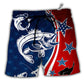 Beach Short / Adults / S Fishing Independence Day Star America - Beach Short - Owls Matrix LTD