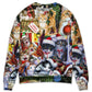 Christmas Cat Love Xmas Art Style – Sweater - Ugly Christmas Sweater