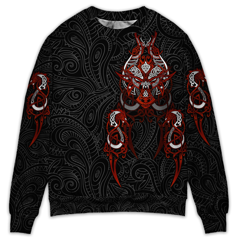 Viking Victory Life Cool Pattern Style – Sweater - Ugly Christmas Sweater