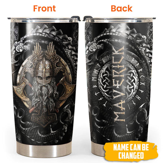 Viking Warrior Victory Valhalla Personalized 20 Oz Tumbler