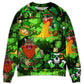 Irish Viking Skull Leprechaun Gnome Style – Sweater - Ugly Christmas Sweater
