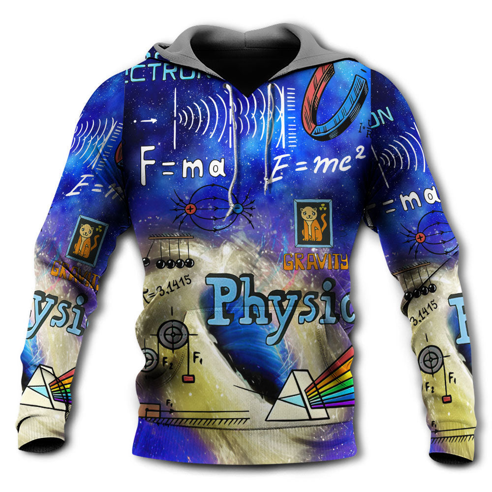Physics Formula Science Style - 3D Hoodie