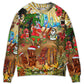 Christmas Mele Kalikimaka Hawaii Style – Sweater - Ugly Christmas Sweater