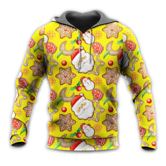 Christmas Santa Snowman Gingerbread Sweet Style - Hoodie
