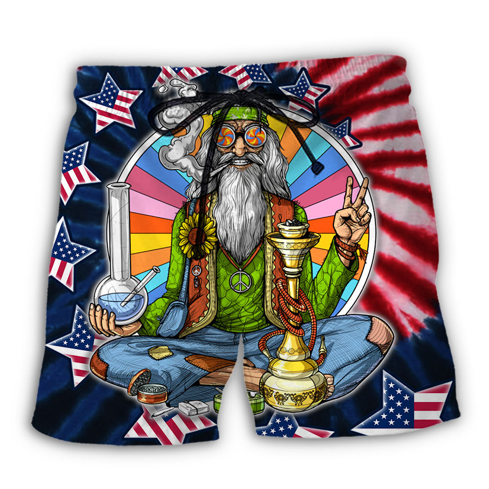 Hippie Cool Style Independence Day Is Coming – Beach Short