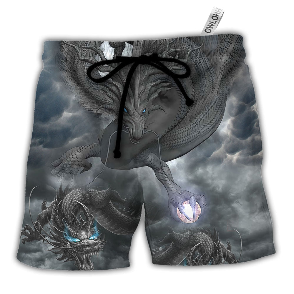 Beach Short / Adults / S Dragon Always Be A Dragon - Beach Short - Owls Matrix LTD