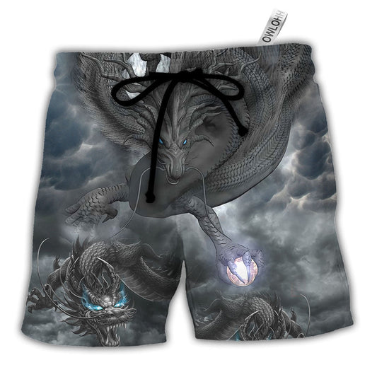 Beach Short / Adults / S Dragon Always Be A Dragon - Beach Short - Owls Matrix LTD