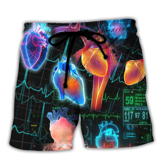 Cardiologist Proud Cardiologist Life – Beach Short