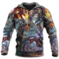 Dragon Fantasy World Magic Art - Hoodie