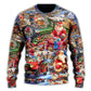 Christmas Joy Love Peace Family Laughter – Sweater - Ugly Christmas Sweater