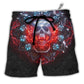 Beach Short / Adults / S Skull Electric Dream Or Die - Beach Short - Owls Matrix LTD