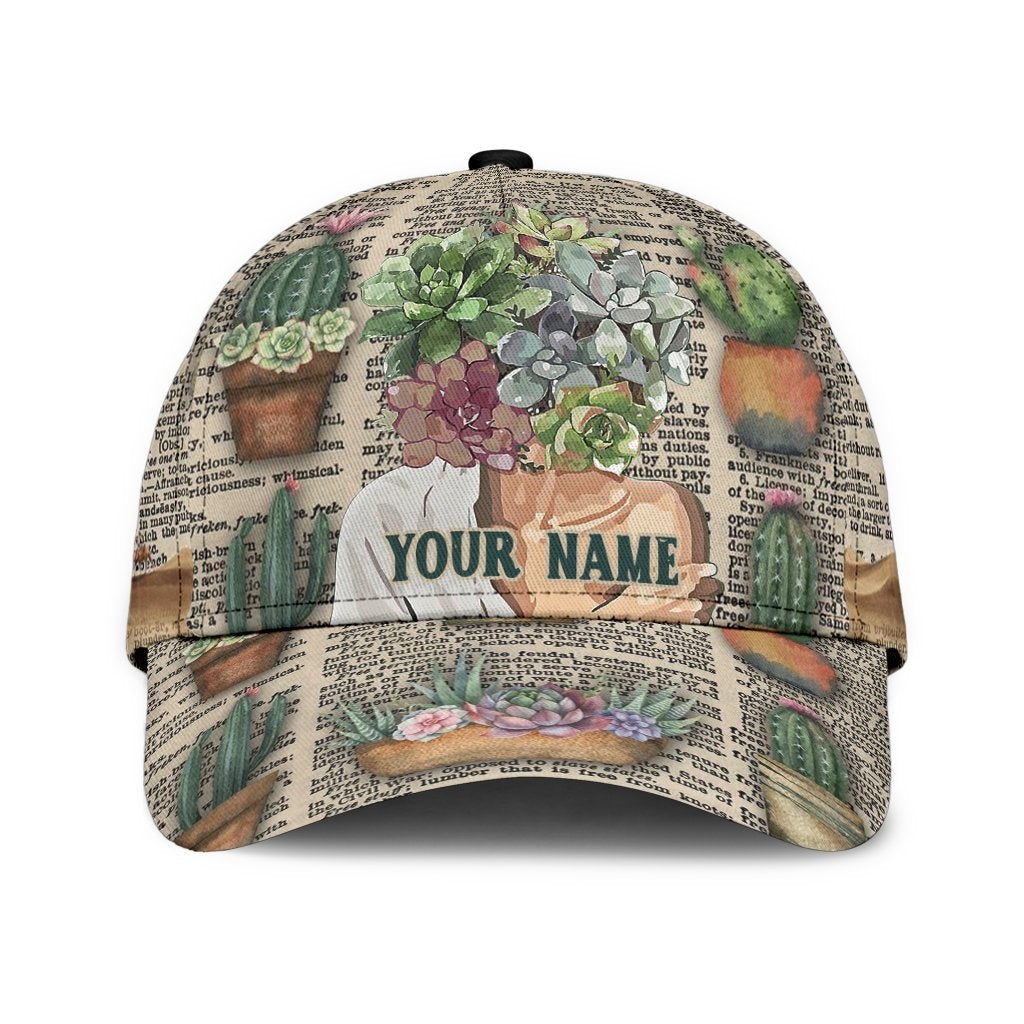 Custom Gardening Personalized Name – Classic Cap