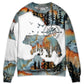 Camping Into The Forest Adventure Style – Sweater - Ugly Christmas Sweater