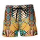 Native American Heritage Pattern - Beach Short