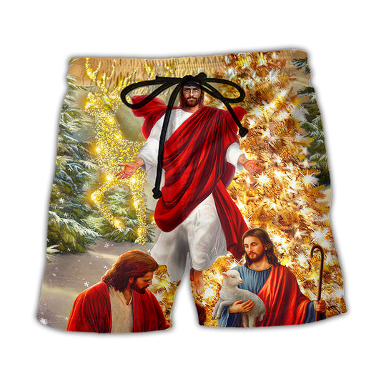 Christmas Jesus Christmas Magic – Beach Short
