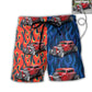 4 / Adults / S Hot Rod Various Style Custom Photo - Beach Short - Owls Matrix LTD
