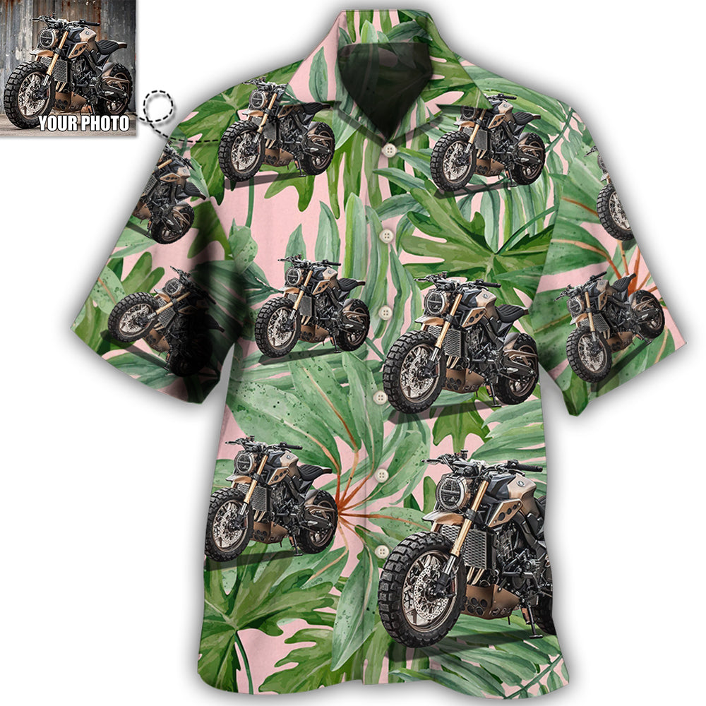 Motorcycle Lover Custom Photo - Hawaiian Shirt