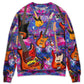 Guitar Life Love Purple Art Style – Sweater - Ugly Christmas Sweater