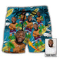 Beach Short / Adults / S Face Aloha Surf Trip Custom Photo - Beach Short - BEAS01LIN220622 - Owls Matrix LTD