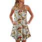 Christmas Spartan Warrior Symbols – Women's Summer Sleeveless V-Neck Camisole Dress