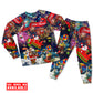 Women / S Christmas Spreading Santa Season Of Joy - Pajamas Long Sleeve - Owls Matrix LTD