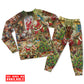 Women / S Christmas Santa's Toy Workshop - Pajamas Long Sleeve - Owls Matrix LTD