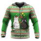 Cat Wreck The Tree Holiday Art – 3D Hoodie