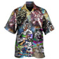 Guitar Astronaut Galaxy Music Art - Hawaiian Shirt